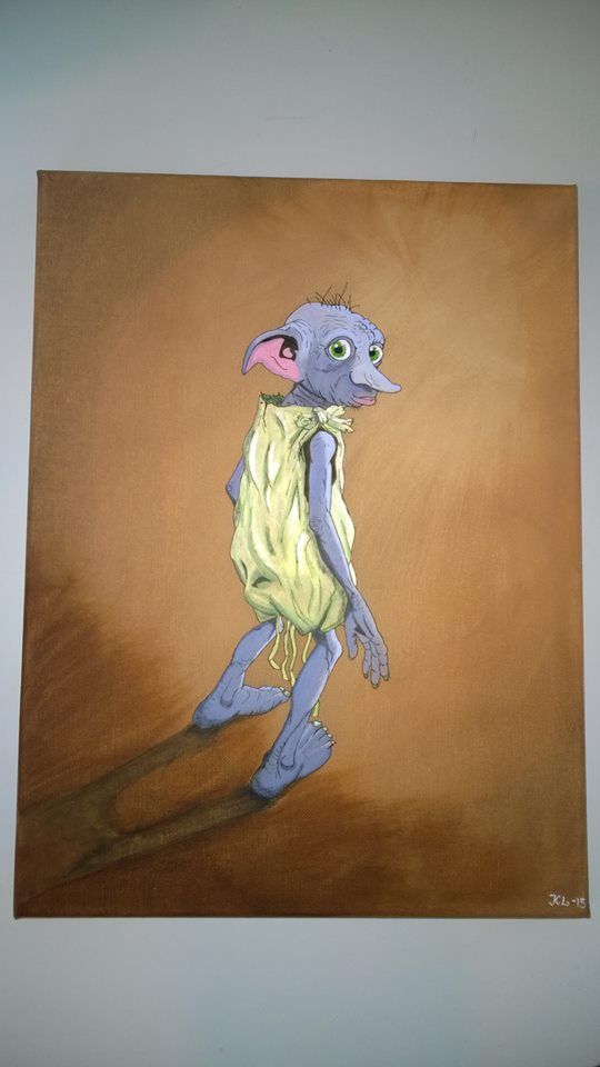 540x960 The 8 Best Images On How To Train Your - Dobby Painting