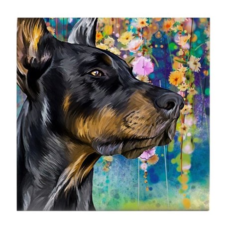 Doberman Painting at PaintingValley.com | Explore collection of ...