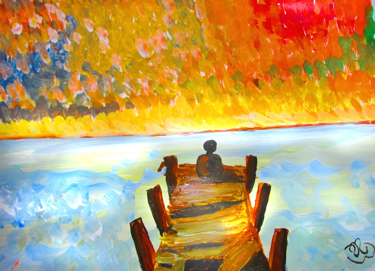 1500x1085 How To Paint Fishing Dock Or Ship Port - Dock Painting