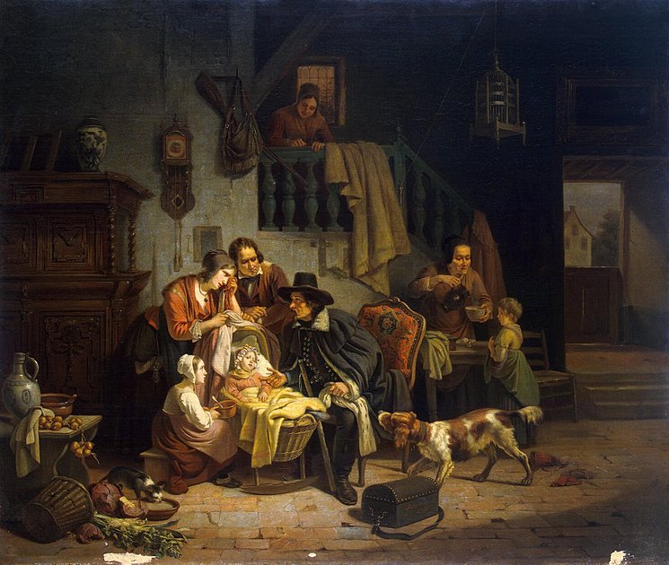 745x630 Hungarian Doctor - Doctor Painting