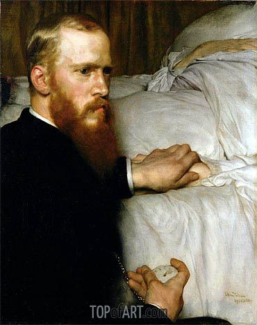 370x468 Portrait Of Dr Washington Epps, My Doctor Alma Tadema Painting - Doctor Painting