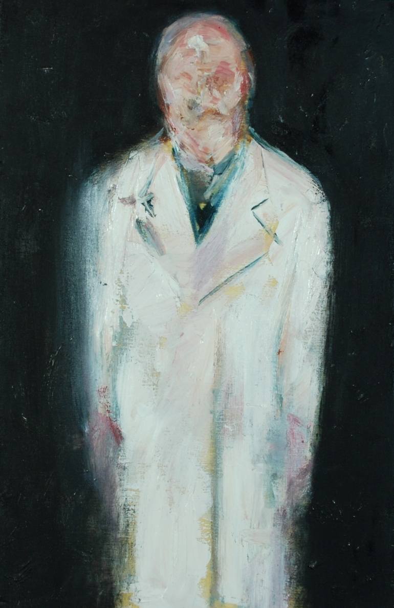 770x1188 Saatchi Art Doctor Painting By Antonio Coccaro - Doctor Painting