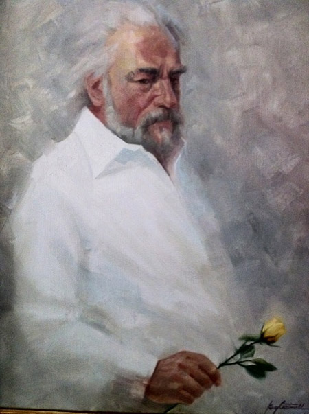 450x603 Doctor Painting Portrait Of Chiropractor Dr. Joseph Maynard - Doctor Painting