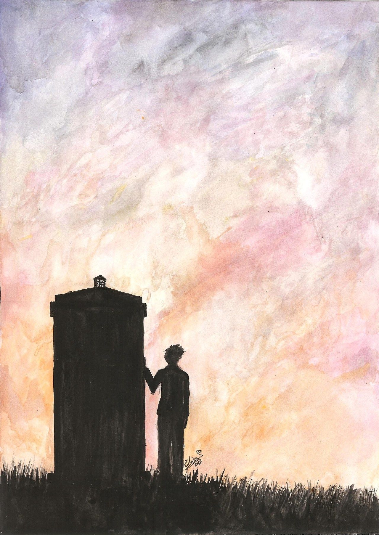 1280x1807 Best Thing Ever Of The Day - Doctor Who Painting