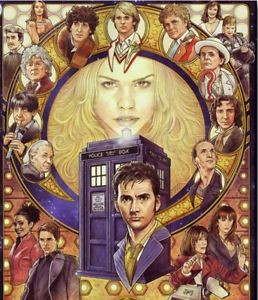 258x300 Doctor Who 5d Diy Diamond Painting Kit, Craft, Home Decor, Full - Doctor Who Painting