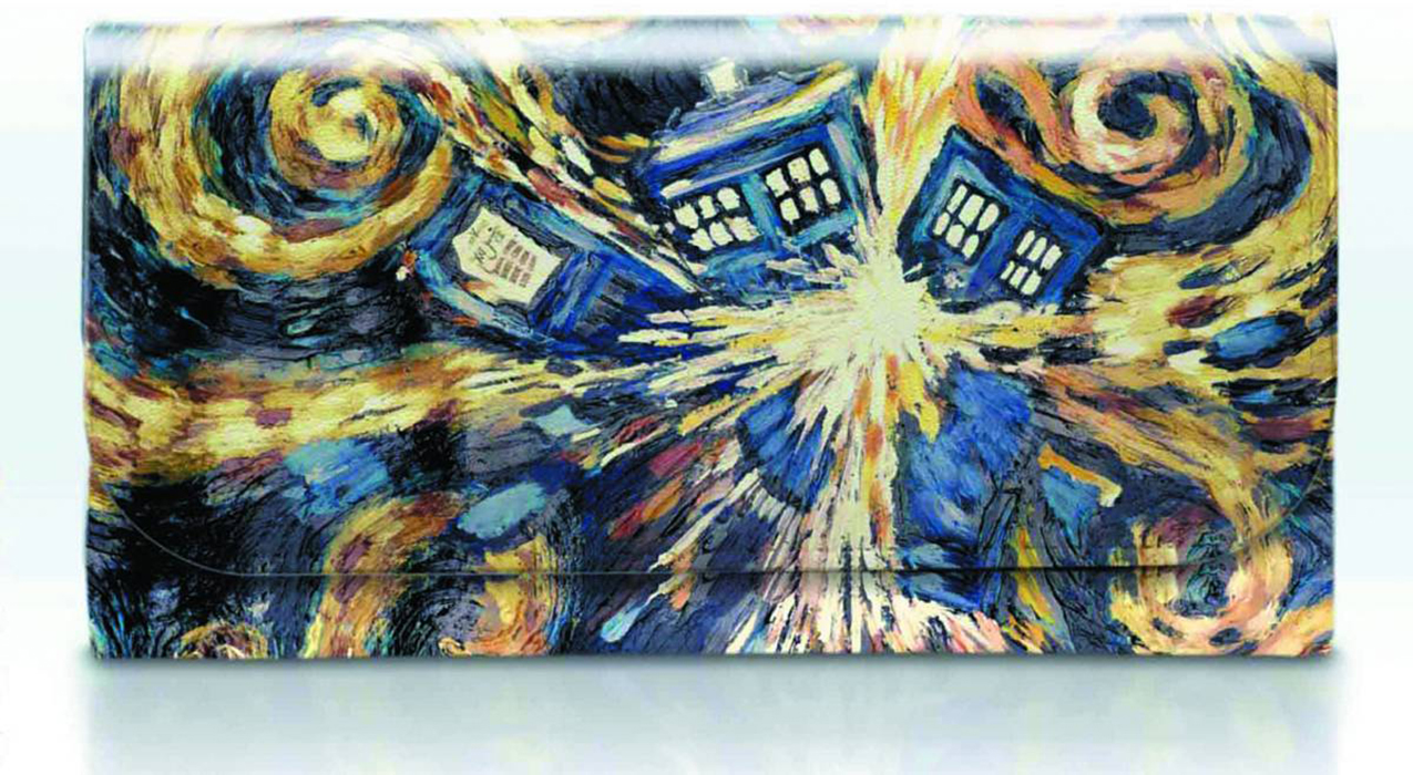 1275x700 Doctor Who Van Gogh Exploding Tardis Purse Urban Collector - Doctor Who Painting Van Gogh