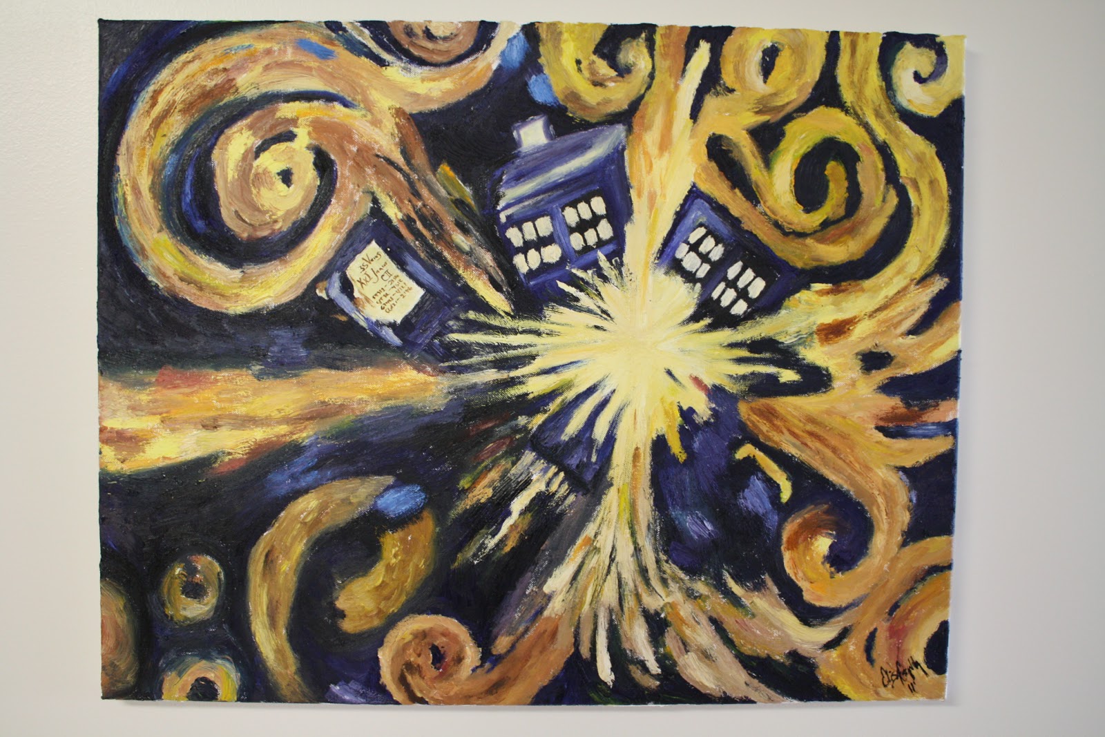 1600x1067 My Nw Indiana And More Doctor Who - Doctor Who Painting Van Gogh