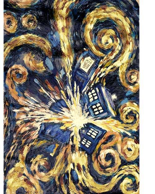 Doctor Who Painting Van Gogh At Paintingvalleycom Explore
