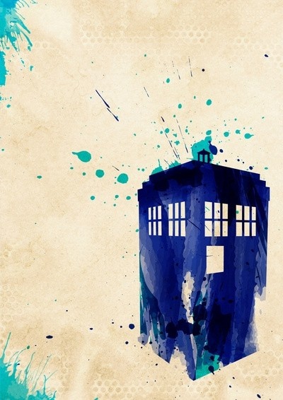 400x566 The 48 Best Geeky Doctor Who Images On Doctor Who - Doctor Who Tardis Painting