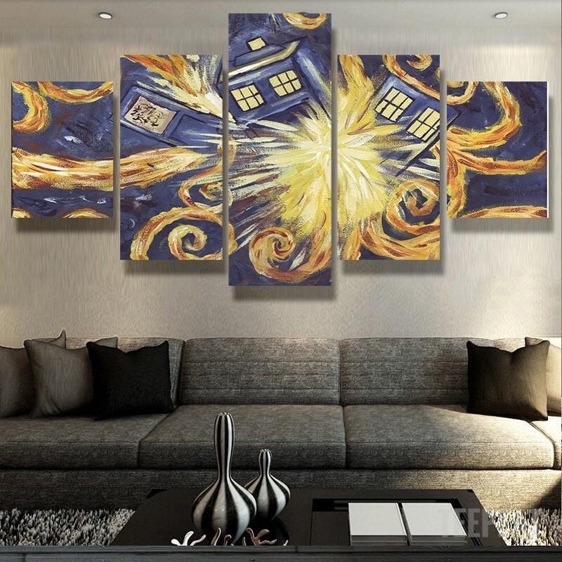 800x800 Doctor Who Van Gogh - Doctor Who Van Gogh Painting