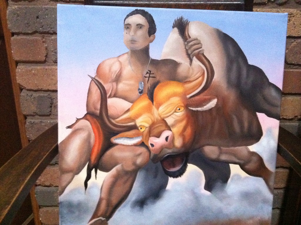 1024x765 Dodgeball Painting Comission ( Different Head) By Aylagigacz - Dodgeball Painting