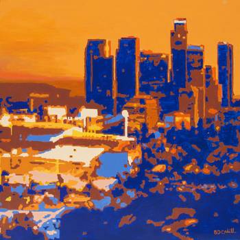 350x350 Dodger Stadium - Dodger Stadium Painting