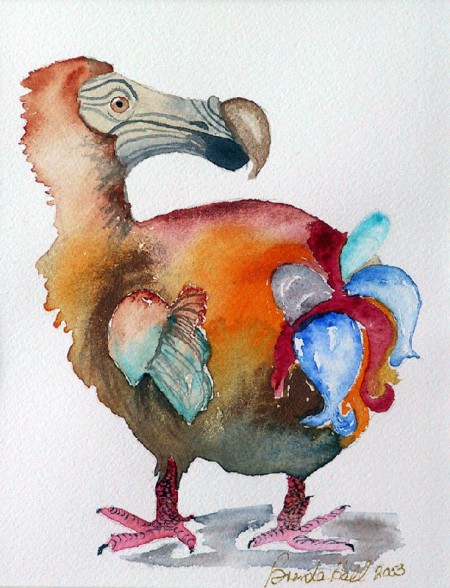 450x588 The Dodo Bird Oakleyfiend - Dodo Bird Painting