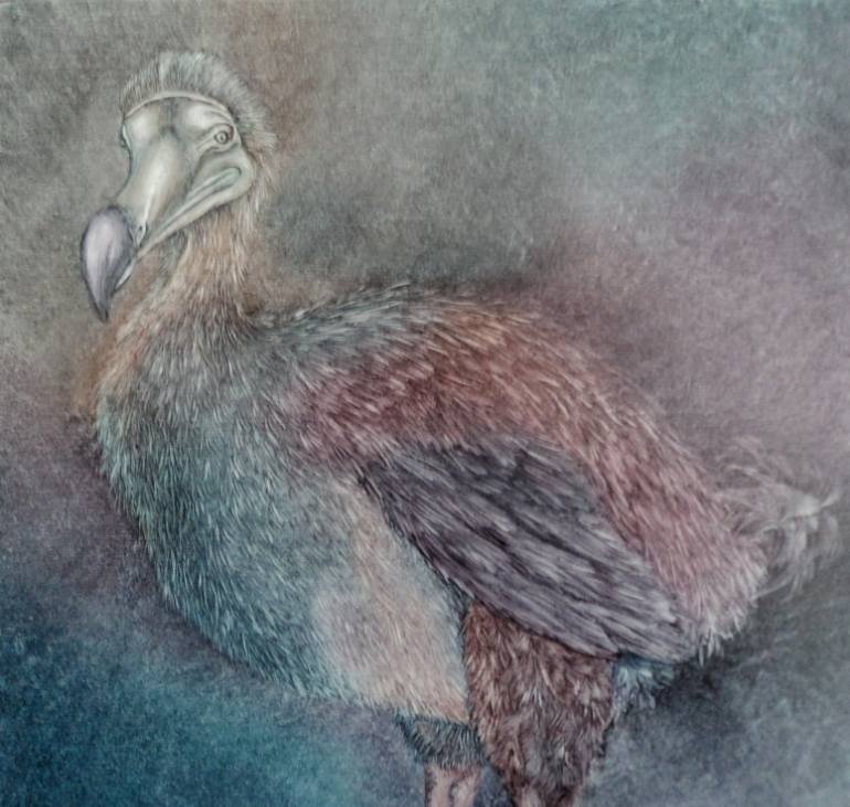 770x731 Saatchi Art Dodo Painting By Lisa Ann Smith - Dodo Painting