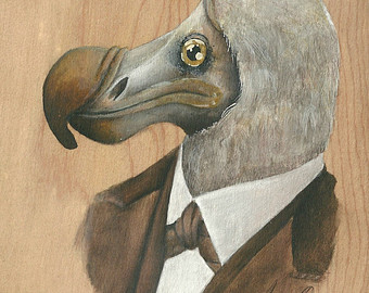 340x270 Dodo Painting Etsy - Dodo Painting