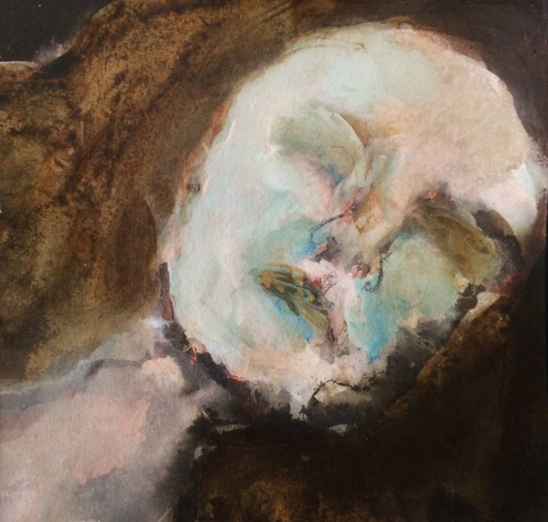 770x734 Saatchi Art Jane Doe Painting By Thelma Van Rensburg - Doe Painting