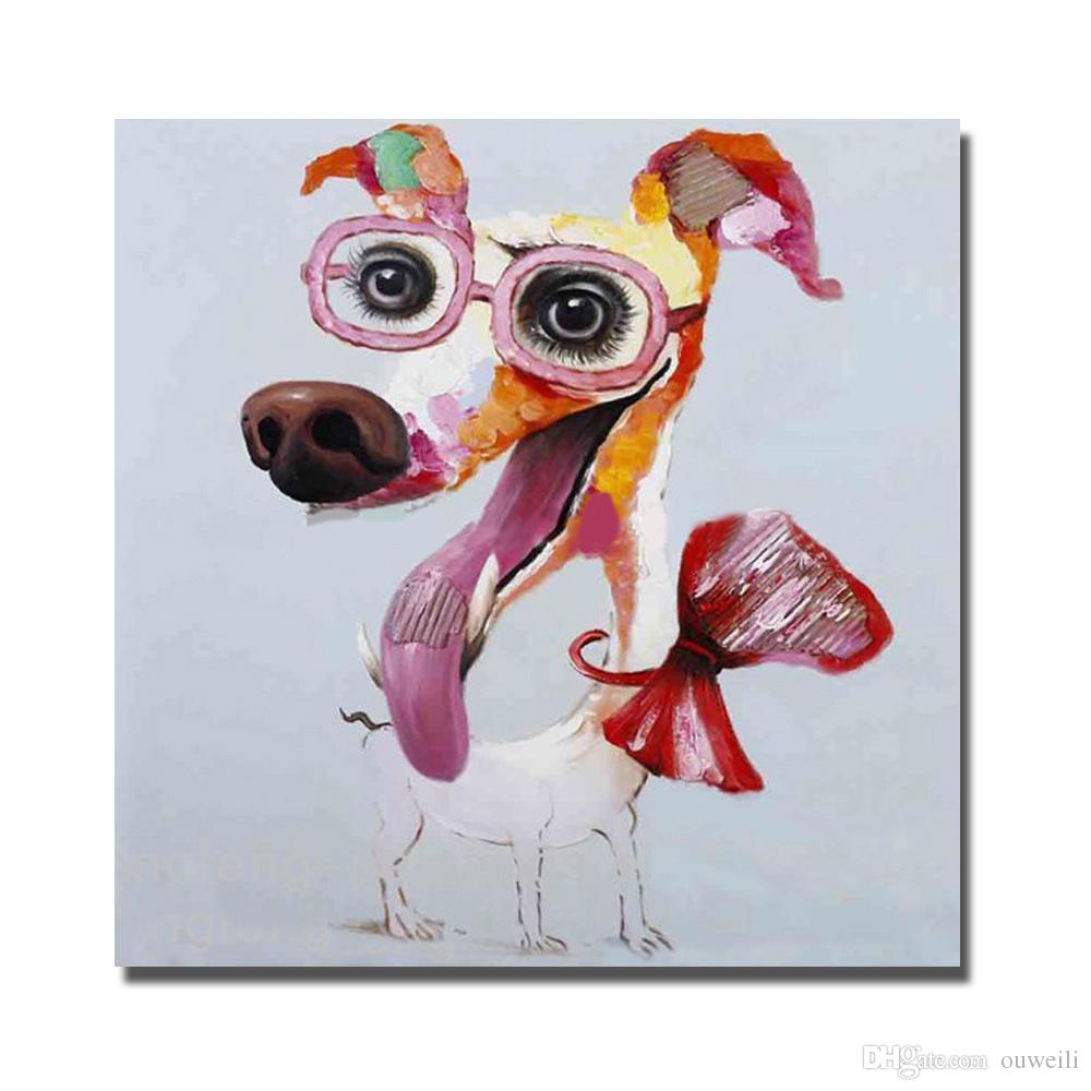 Dog Abstract Painting at PaintingValley.com | Explore collection of Dog ...