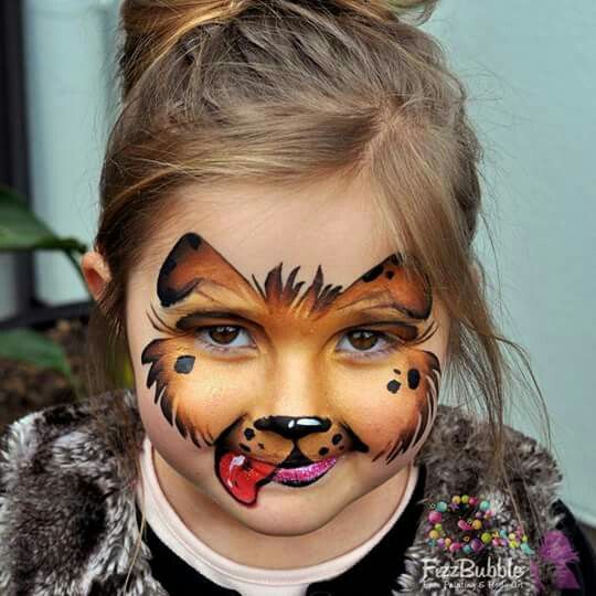 540x540 Pin By On Face Painting Face And Face - Dog Face Painting