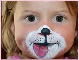 258x195 Resultado De Imagen Para Dog Face Painting Makeup Personajes - Dog Face Painting