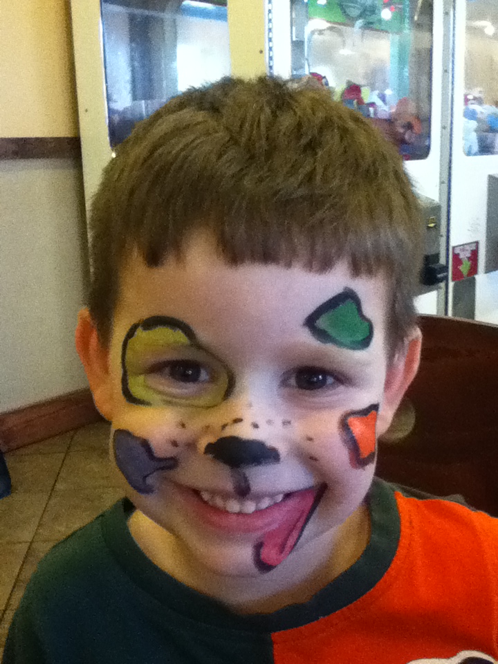 Dog Face Painting at Explore collection of Dog