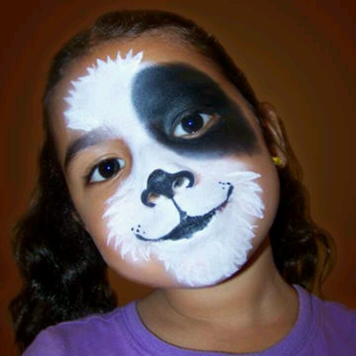 720x720 Dog Face Painting Artistic Makeup For Kids Dog - Dog Face Painting