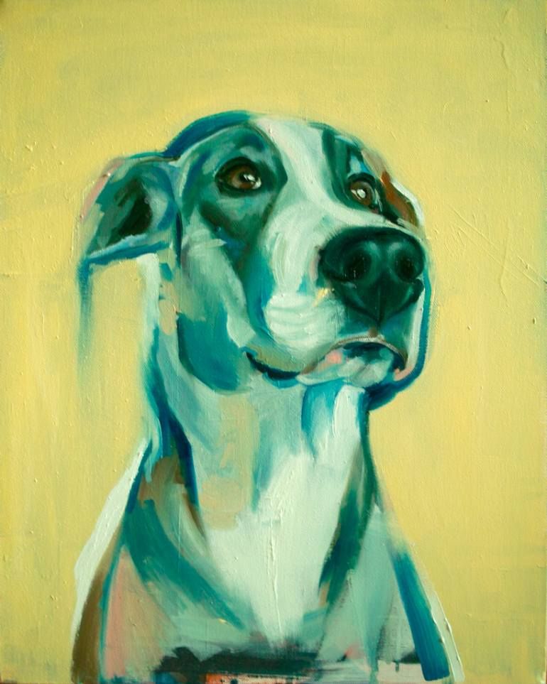 770x963 Dog's Head Painting By Dora Ragusa Saatchi Art, Saatchi - Dog Head Painting