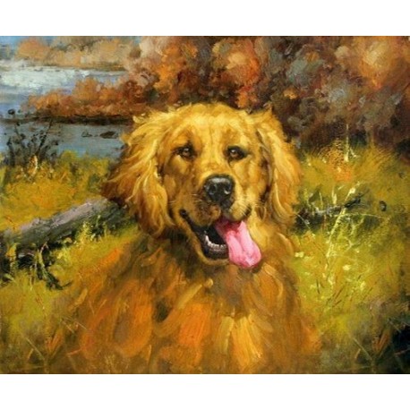 458x458 Dog Oil Painting 14 Art Gallery Oil Painting Reproductions - Dog Oil Painting