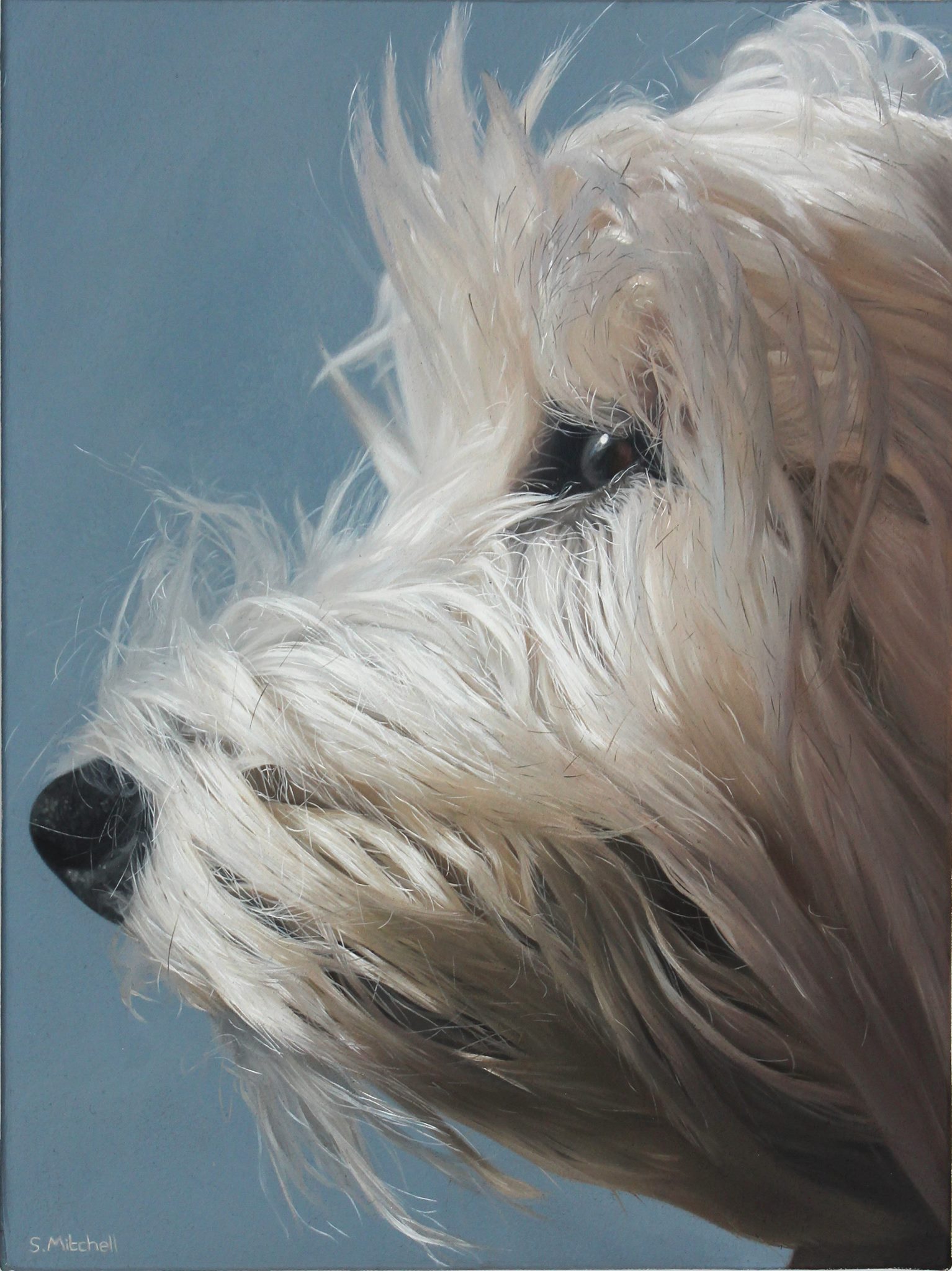 1534x2048 My Painting Of A Redditors Dog (Oil Paint On Canvas), I Hope You - Dog Oil Painting