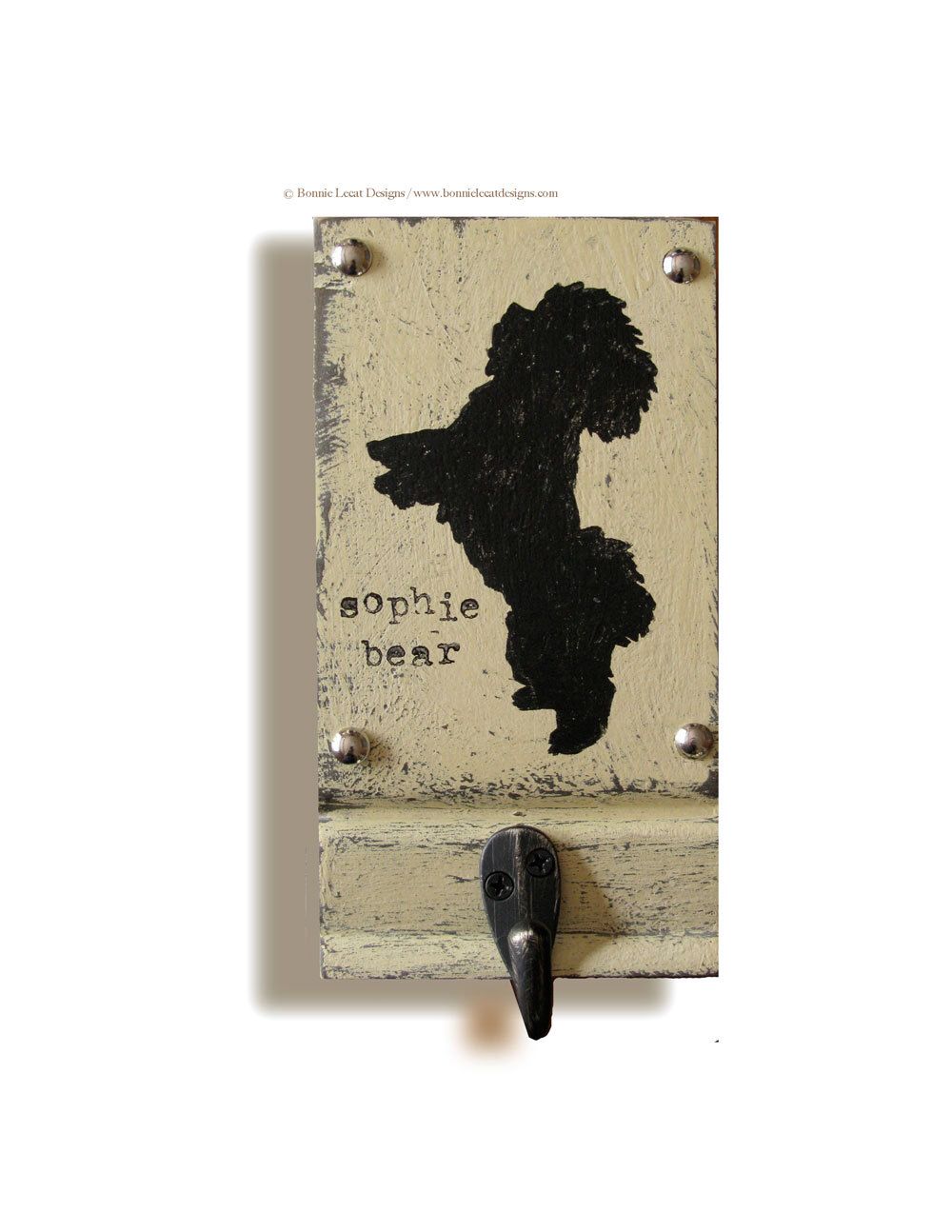 1000x1294 Dog Leash Holder, Hook For Dog Leash, Vintage Look Dog Leash Hook - Dog On A Leash Painting