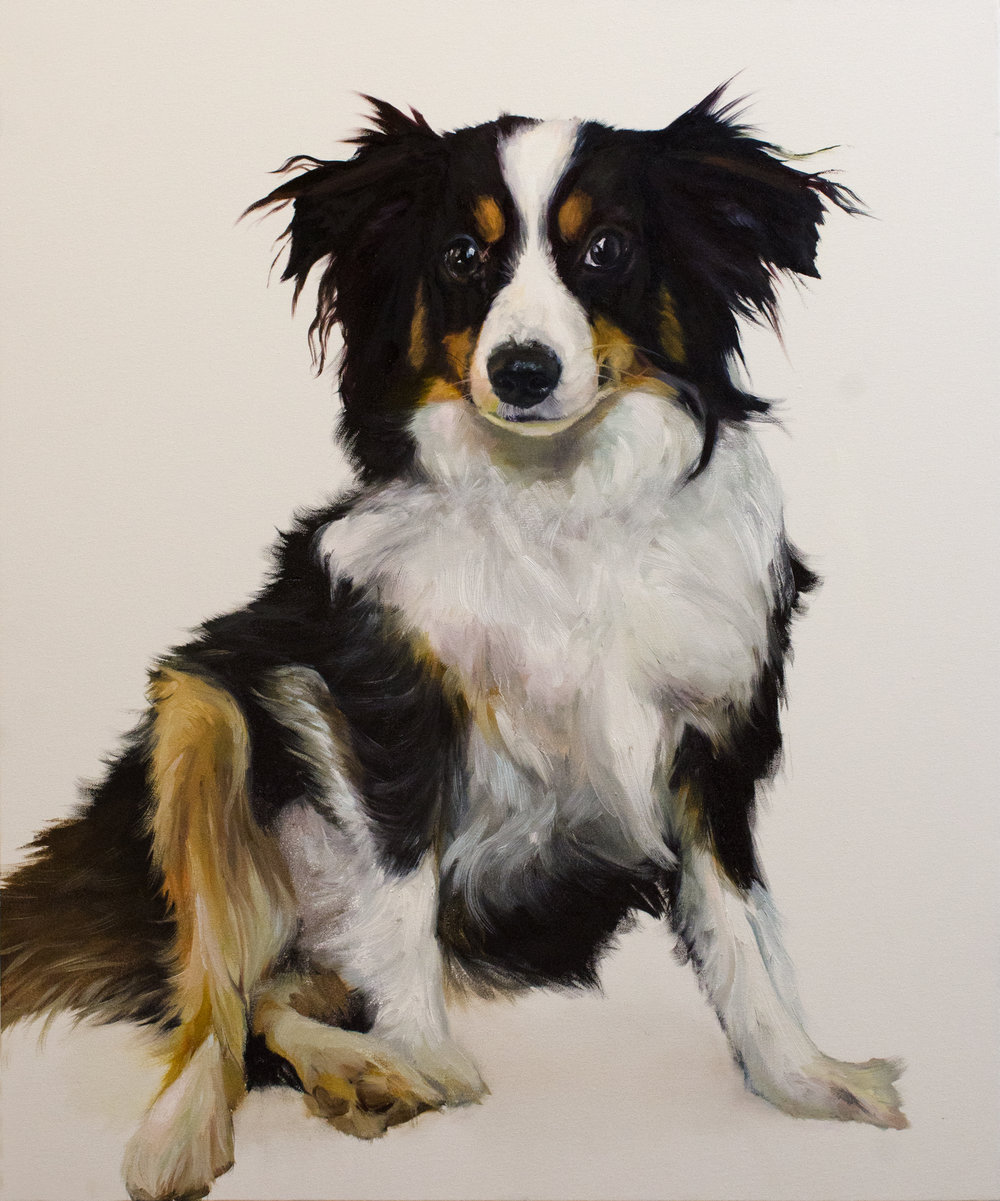 1000x1201 Huund Dog Portraits Commissioned Pet Paintings - Dog Painting