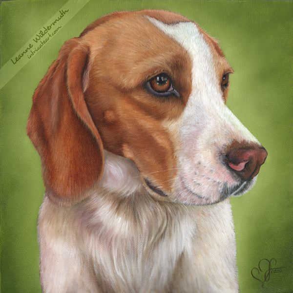 600x600 Tips On Painting A Dog Portrait - Dog Painting Artist
