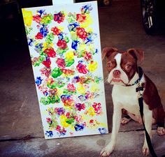 Dog Paw Painting