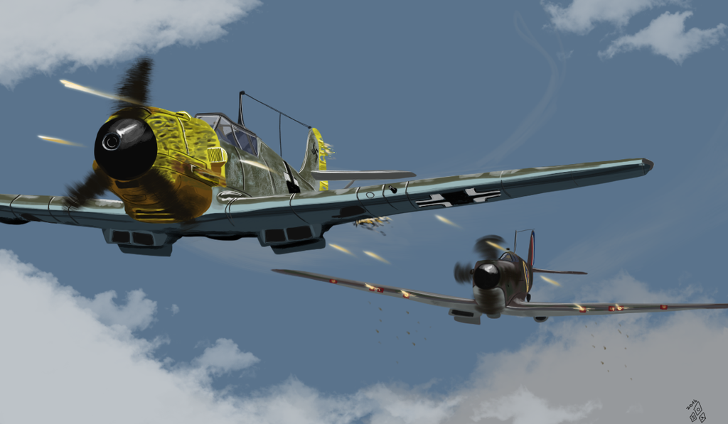 Dogfight Painting At Paintingvalley Com Explore Collection Of