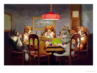 400x300 Affordable Dogs Playing Poker Posters For Sale - Dogs Play Poker Painting
