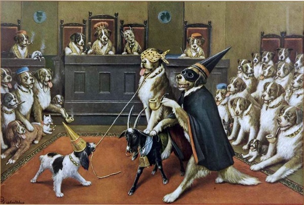 600x404 Decoding Dogs Playing Poker's Secret Freemason Symbolism - Dogs Play Poker Painting