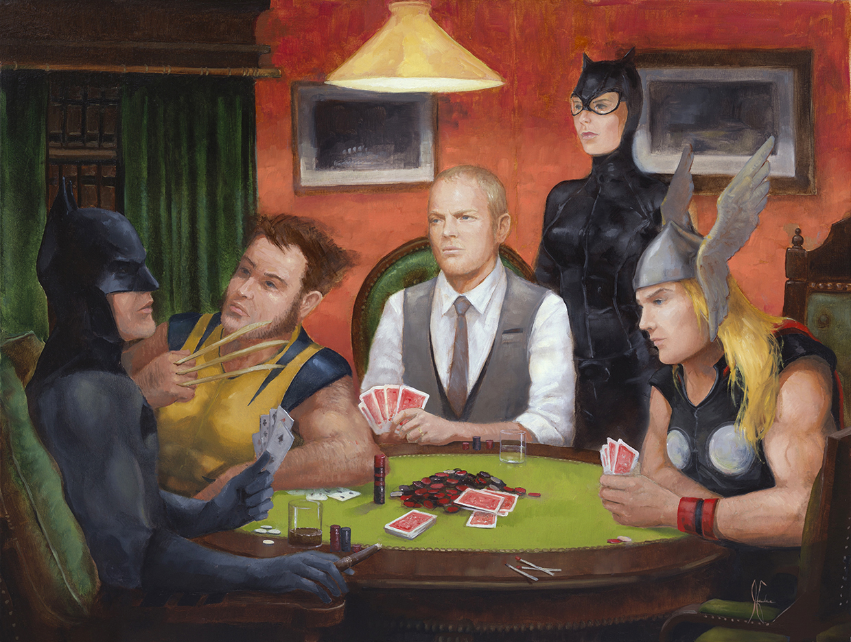 1240x936 Dogs Playing Poker Gardner Art And Stuff - Dogs Playing Cards Painting