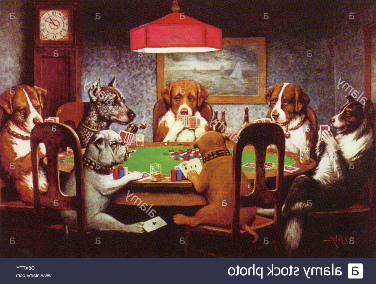 Dogs Playing Cards Painting At PaintingValley Com Explore Collection   Dogs Playing Cards Painting 26 