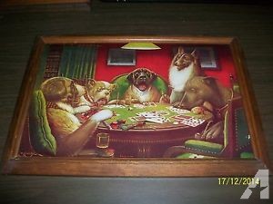 300x225 For Sale In Stockbridge, Michigan Classifieds Amp Buy And Sell - Dogs Playing Poker Original Painting