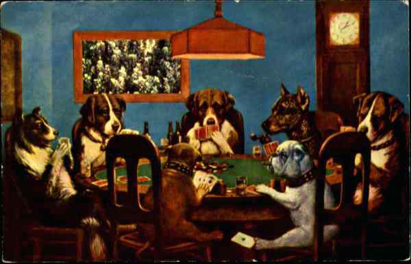 600x385 Dogs Playing Poker Original Dogs Playing Poker Painting Original - Dogs Playing Poker Painting Price