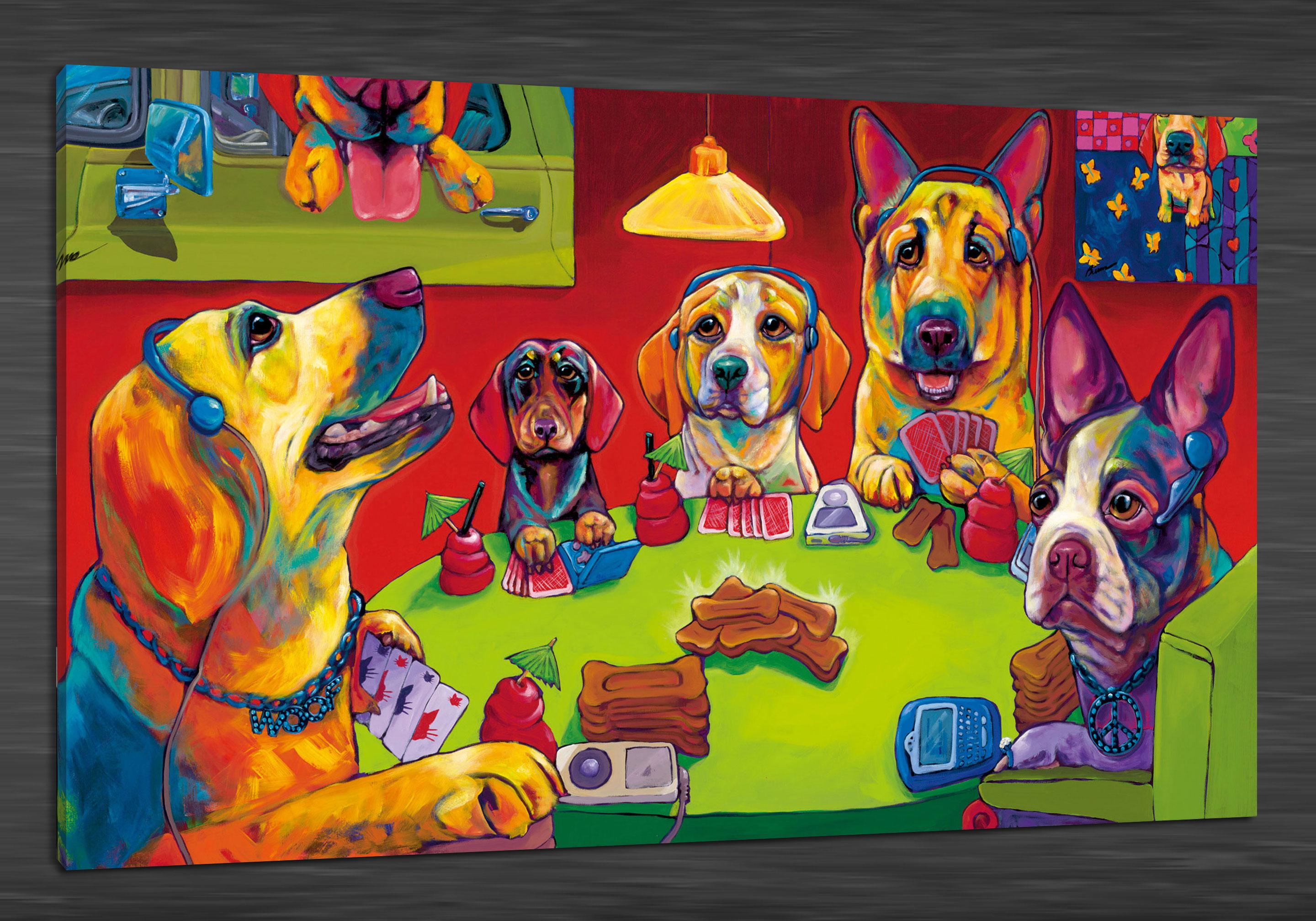2880x2016 Dogs Playing Poker Art Print - Dogs Playing Poker Painting Price