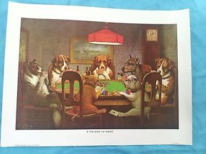 300x224 Buy Dogs Playing Poker - Dogs Playing Poker Painting Price