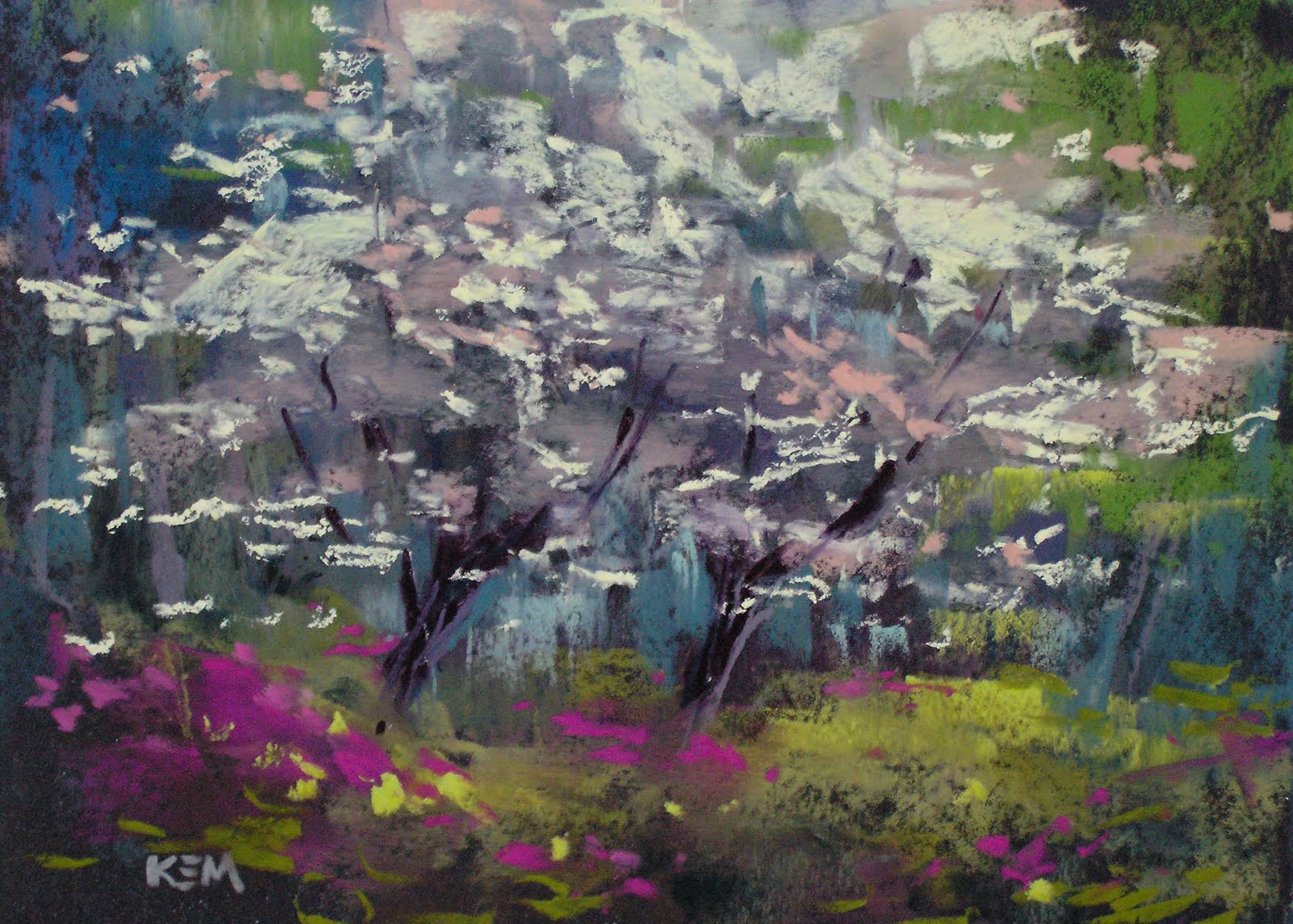 1600x1143 Painting My World Welcoming Spring Dogwood Trees - Dogwood Tree Painting