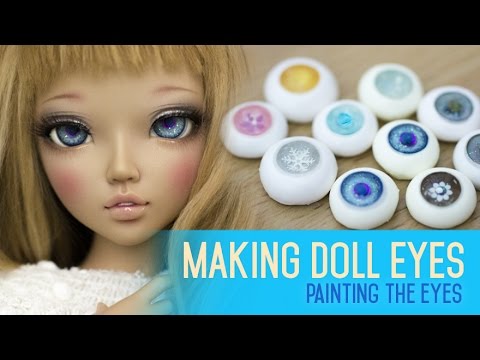 480x360 Eye Making For Dolls - Doll Painting