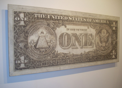 409x295 Covers Amp Citations William Michael Harnett, - Dollar Bill Painting