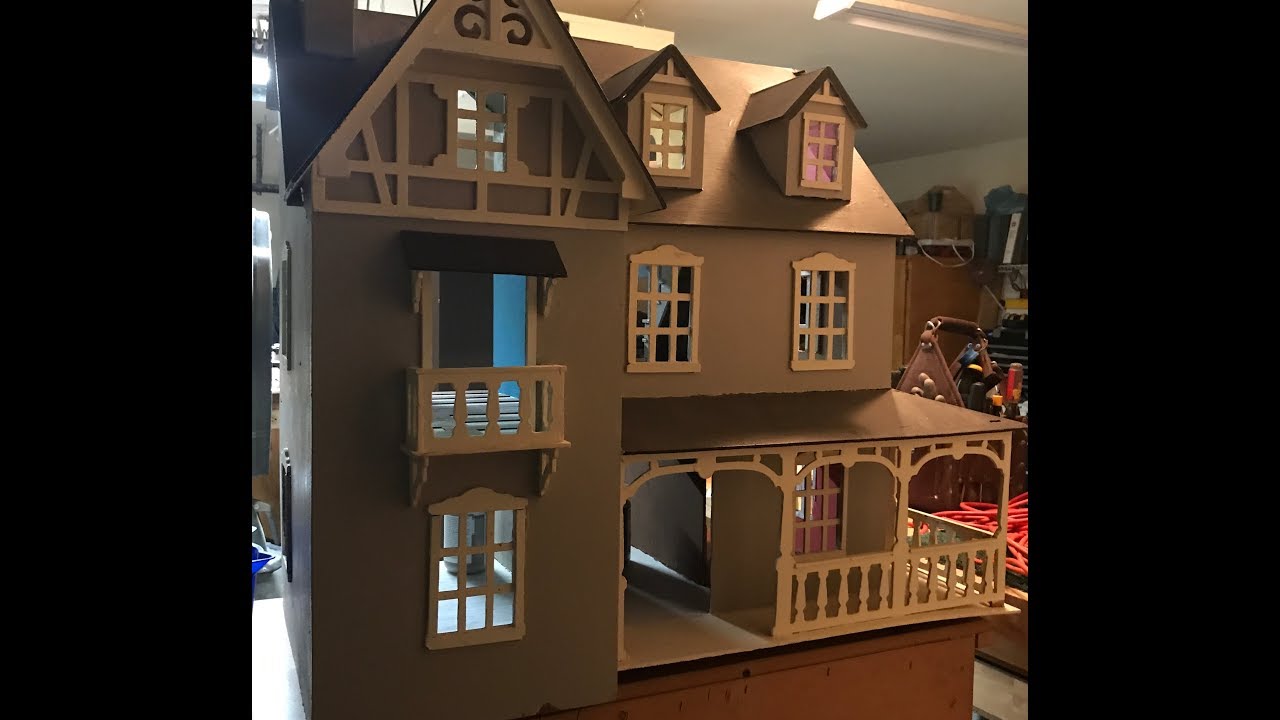 1280x720 Dollhouse Renovations Series ~ Project In The Making ~ Overlook - Dollhouse Painting