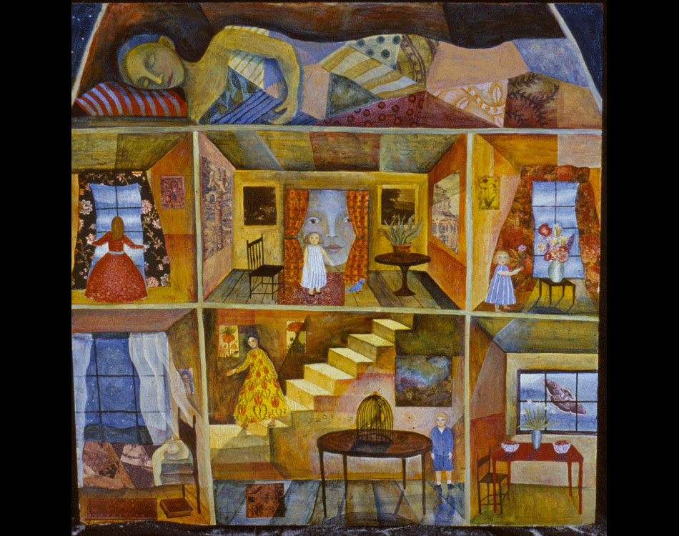 950x750 Paintings D - Dollhouse Painting