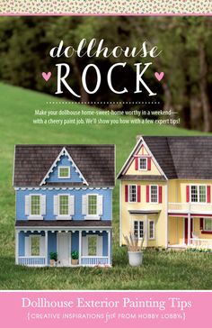 236x364 Tips For Painting A Dollhouse 1) Start Painting - Dollhouse Painting