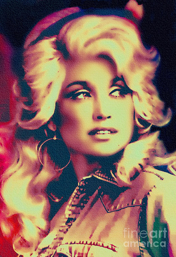 616x900 Dolly Parton Paintings Fine Art America - Dolly Painting