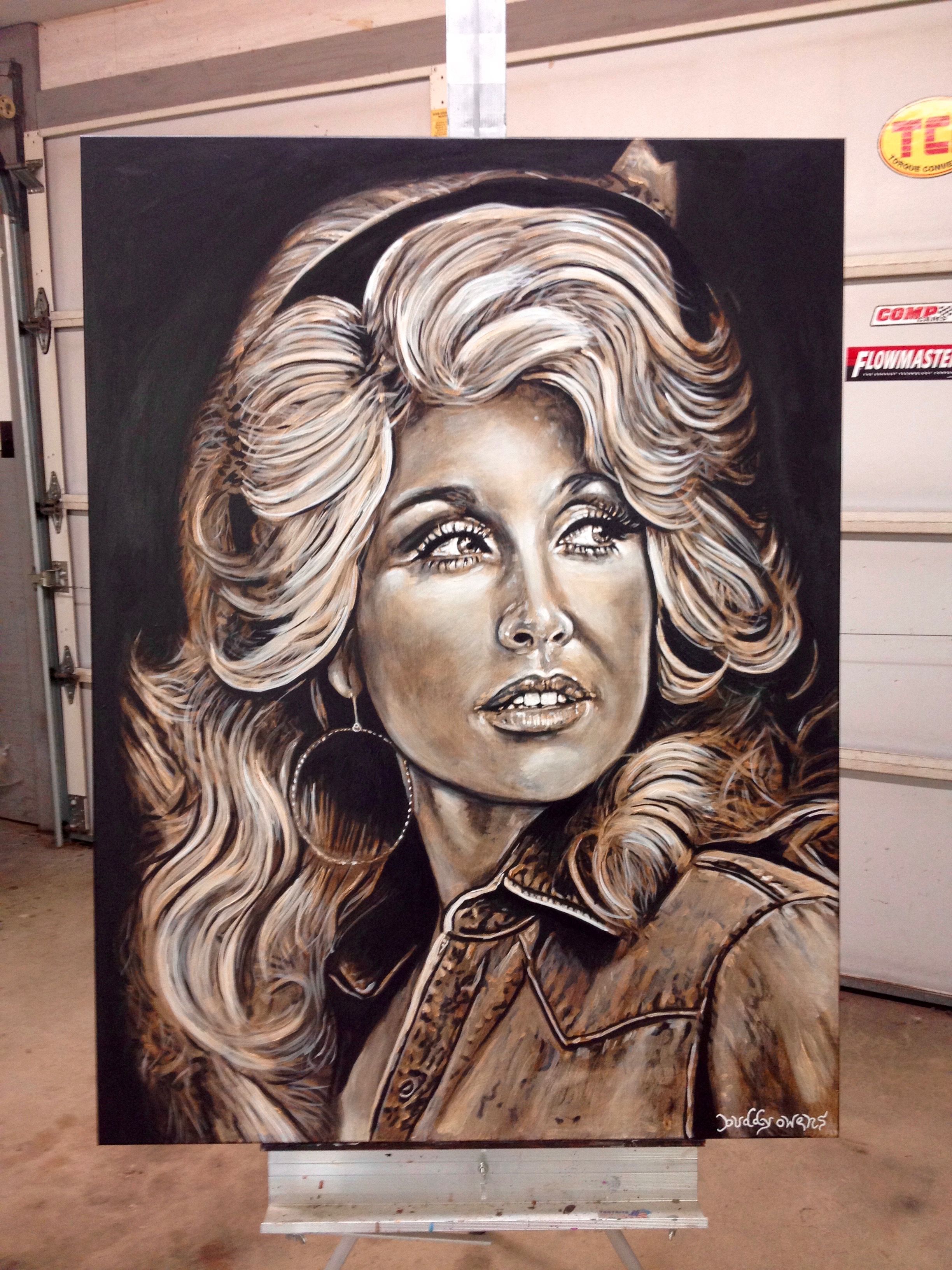 2448x3264 Here Is A Close Up Of The Dolly Parton Painting I Created - Dolly Painting