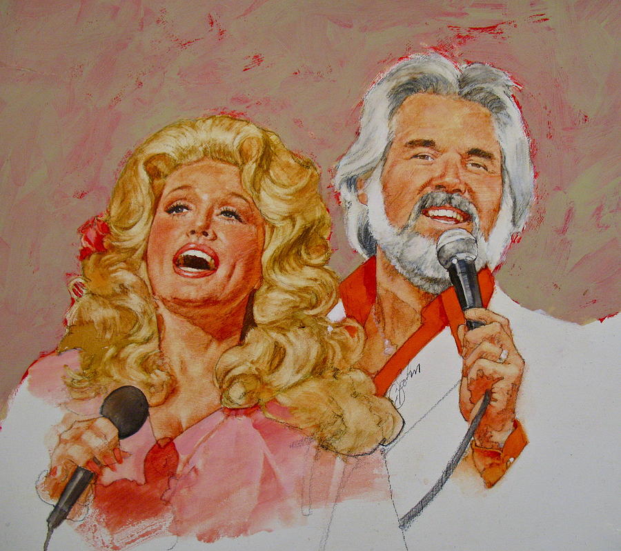900x799 Its Country - Dolly Painting